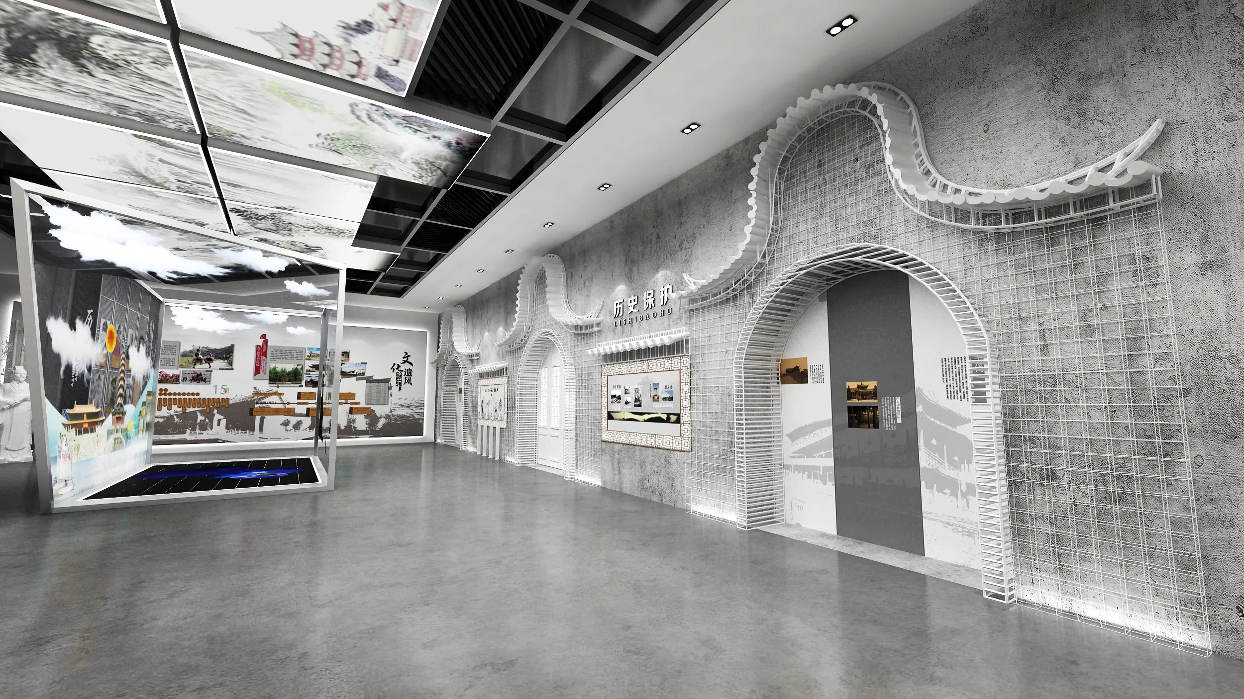 展廳設(shè)計 ， 展廳 ， 鑫時空